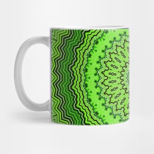 Green Heart Chakra Mandala Mug